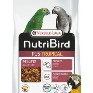 Nutribird P15 Tropical Onderhoudsvoeder - 10 kg