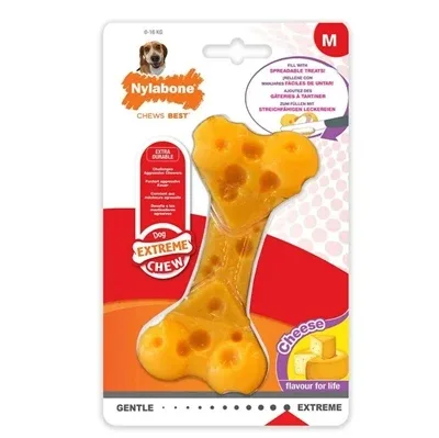 Nylabone Dura Chew Cheese Bone Tot - 16 kg
