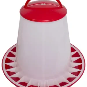 Olba Voersilo plastic 10 kg rood