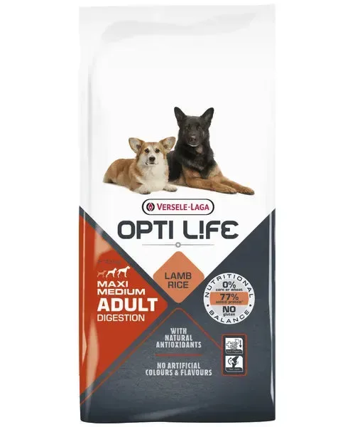 Opti Life Adult Digestion Medium & Maxi (gevoelige spijsvertering)