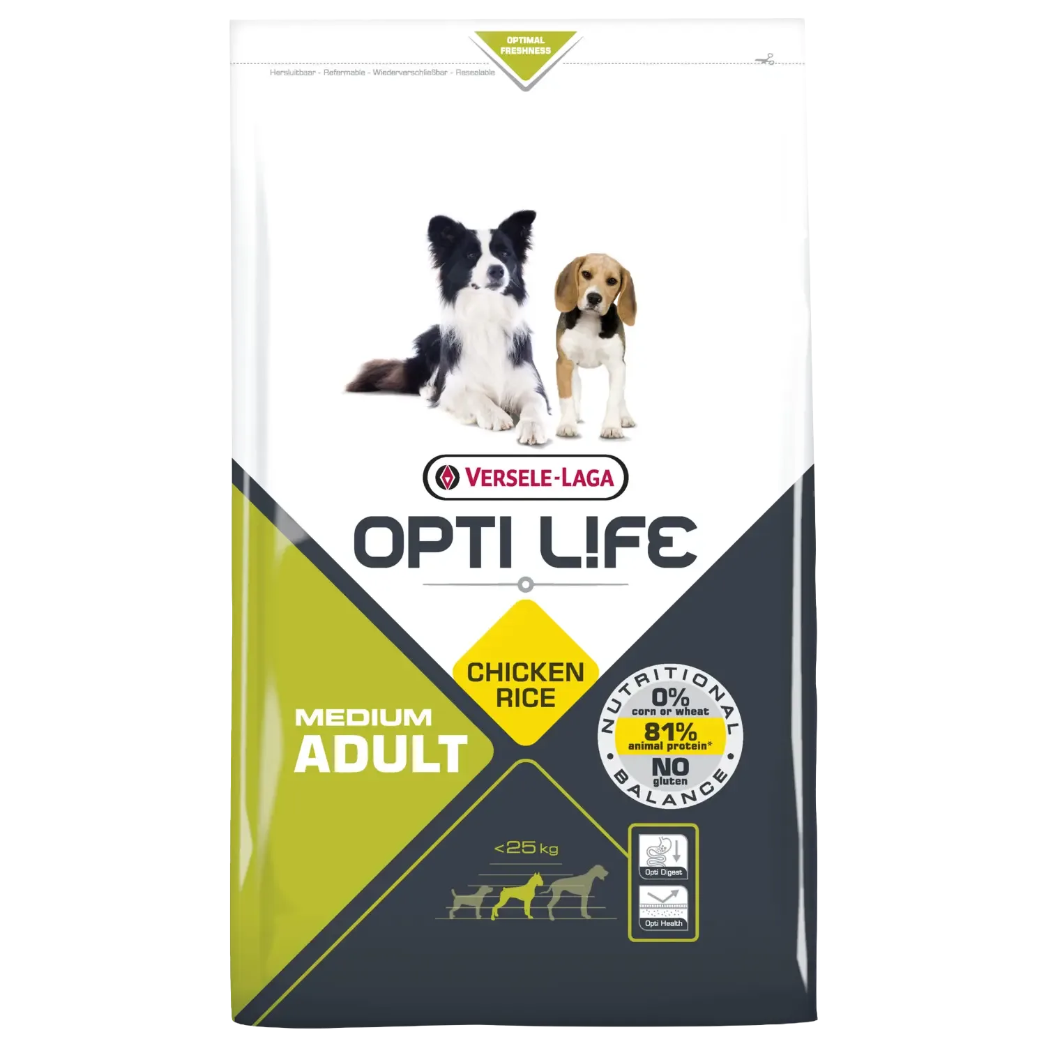 Opti Life Adult Medium 12.5 kg