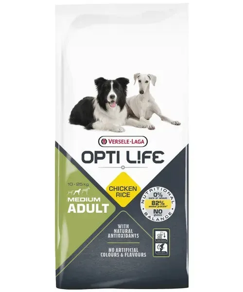 Opti Life Adult Medium (op basis van Kip & Rijst)