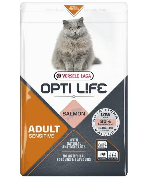 Opti Life Adult Sensitive Salmon - Image 2