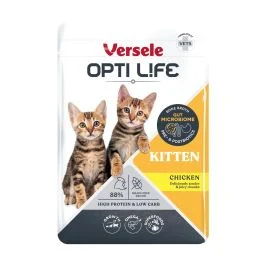 Opti Life Kitten in bouillon - Natvoer - Kip 85 g - Natvoer - Pets Place