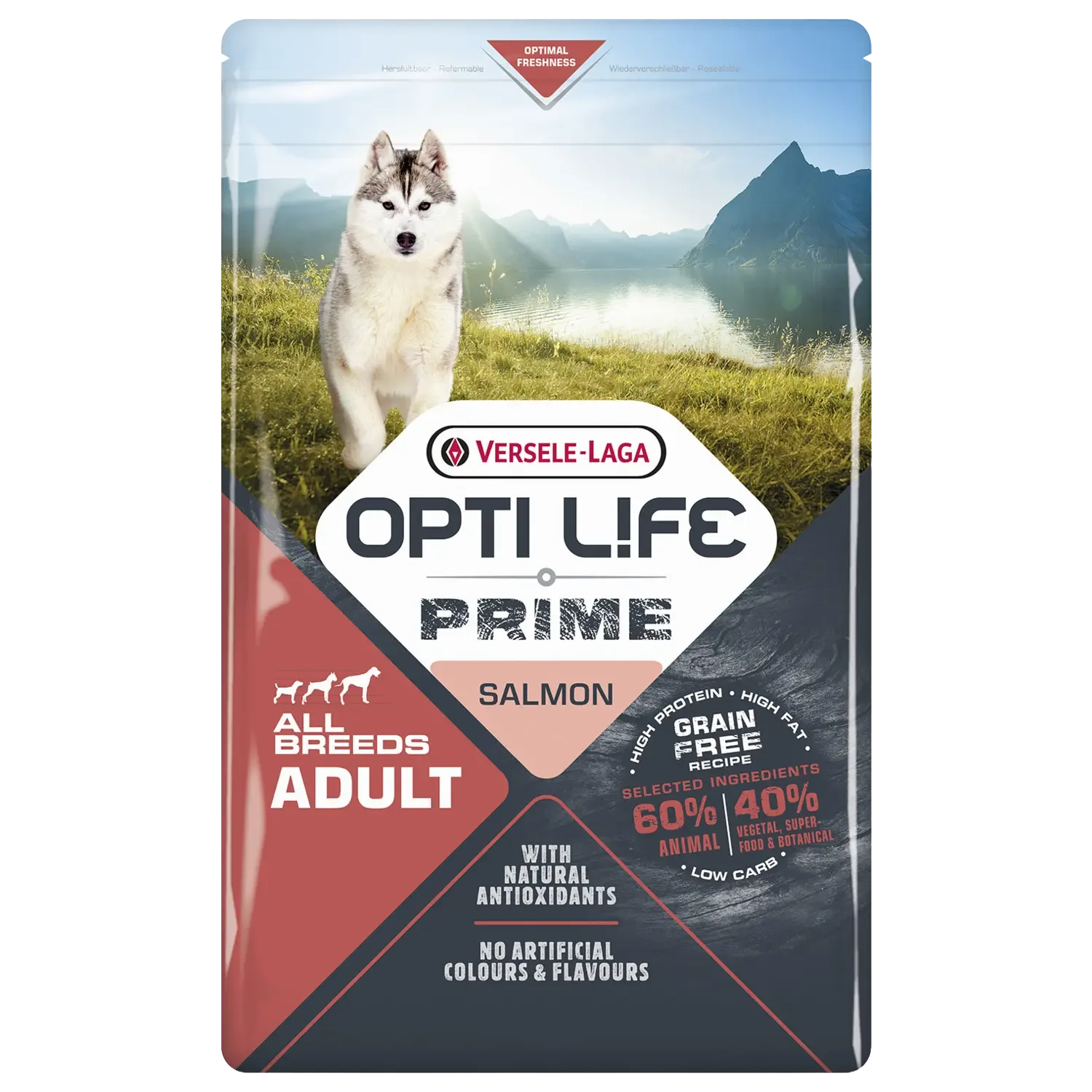 Opti Life Prime Adult Zalm 2.5 kg