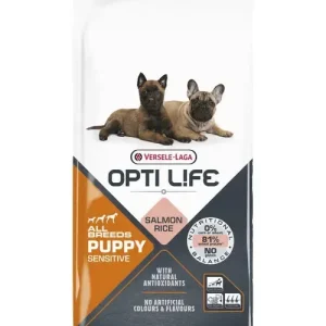 Opti Life Puppy Sensitive All Breeds (op basis van Zalm & Rijst)