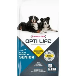 Opti Life Senior Medium & Maxi (op basis van Kip & Rijst)