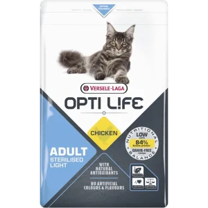 Opti Life Sterilised/ Light Kip Kattenvoeding 1 kg