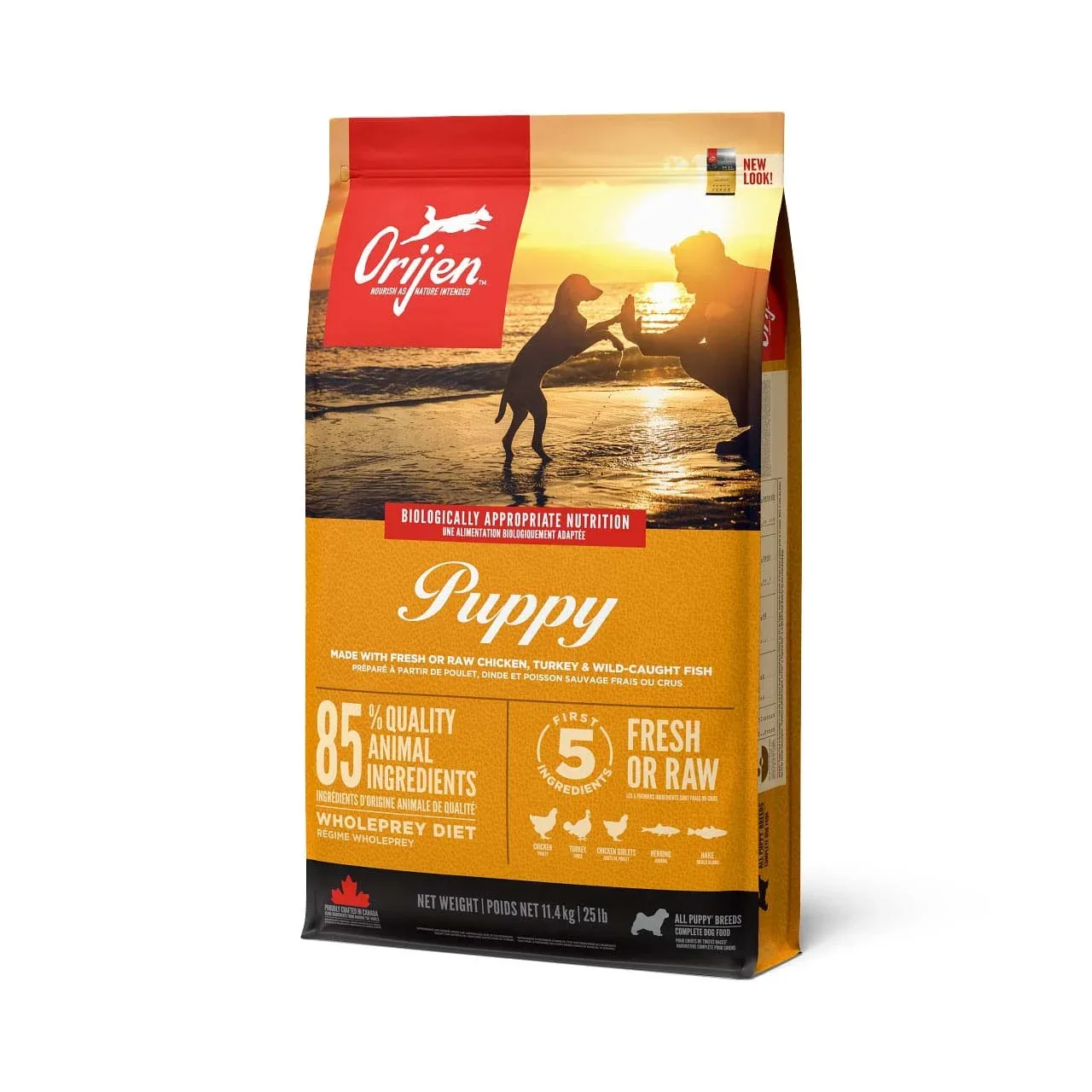 Orijen Puppy Whole Prey - Hondenvoer - 6 Kilogram - kip