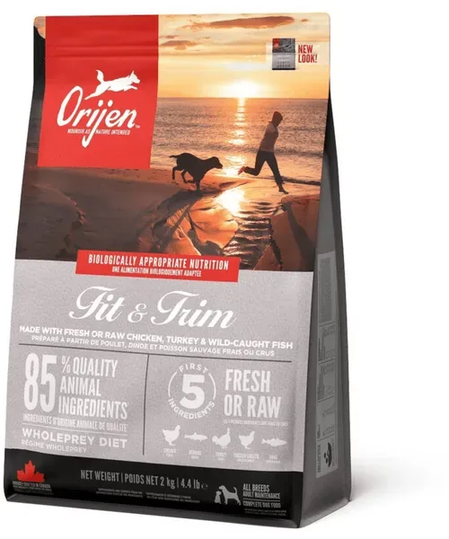 Orijen Whole Prey Fit & Trim Dog (rijk aan scharrelkip en kalkoen)