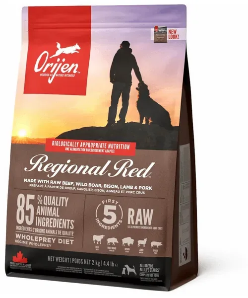Orijen Whole Prey Regional Red Dog (rijk aan eiwitten)