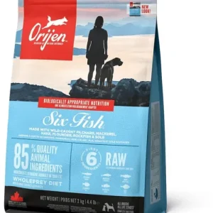 Orijen Whole Prey Six Fish Dog (rijk aan voedingstoffen en smaak)