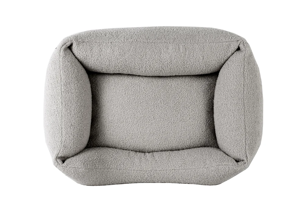 Orthopedische hondenmand Boucle Grijs - Image 2