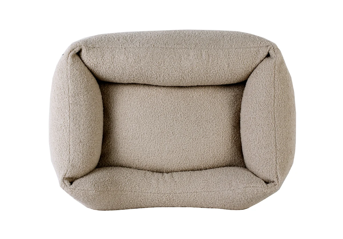Orthopedische Hondenmand Boucle Taupe - Image 2