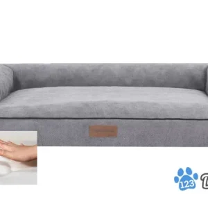 Orthopedische hondenmand Lounge Bed Cordu Grijs 120cm