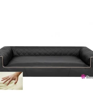 Orthopedische hondenmand Lounge Bed Indira Zwart 120 cm