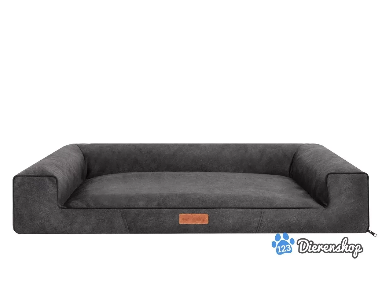 Orthopedische Hondenmand Lounge Bed Misty Antraciet - Image 2