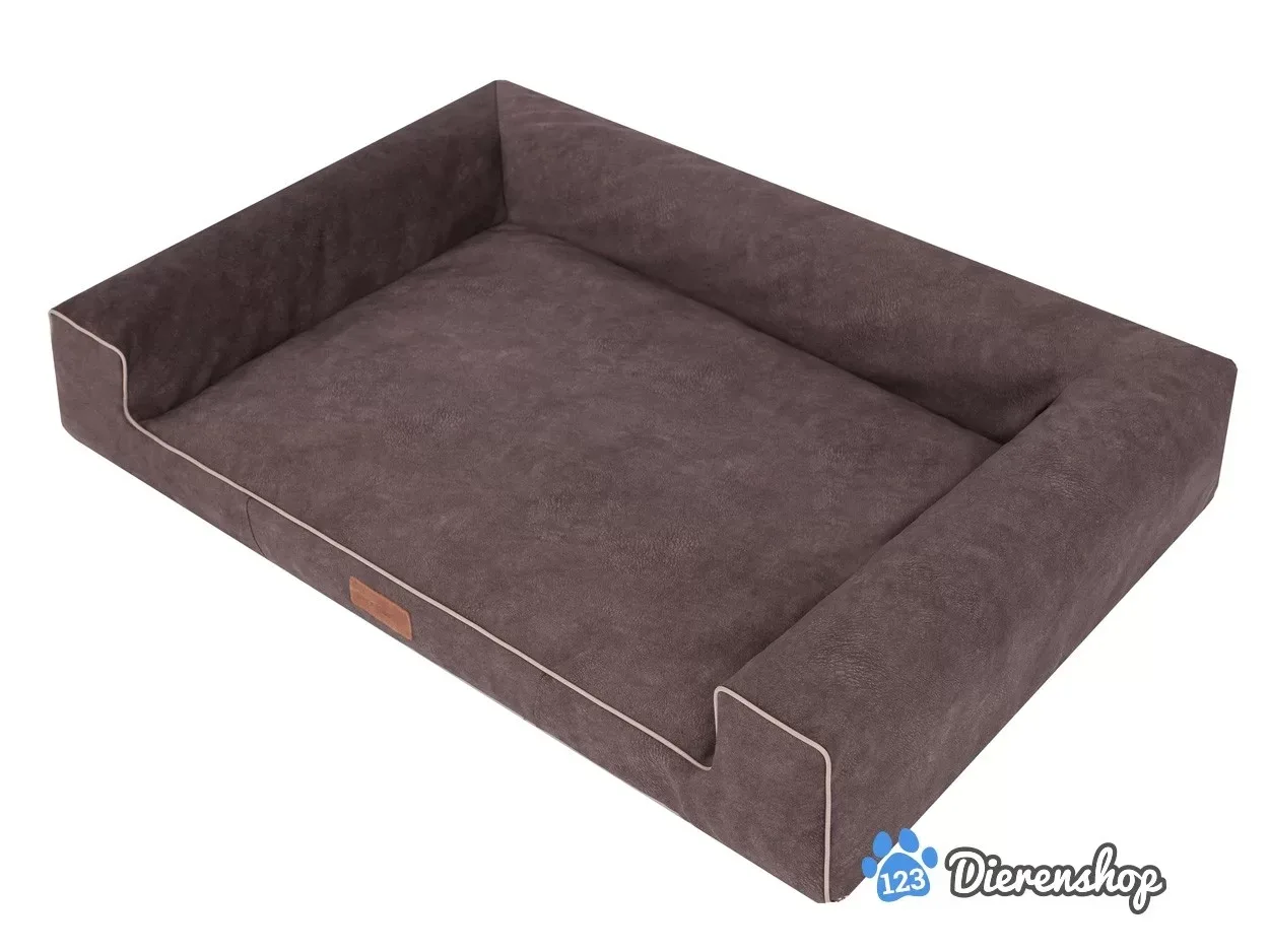 Orthopedische Hondenmand Lounge Bed Misty Bruin - Image 2
