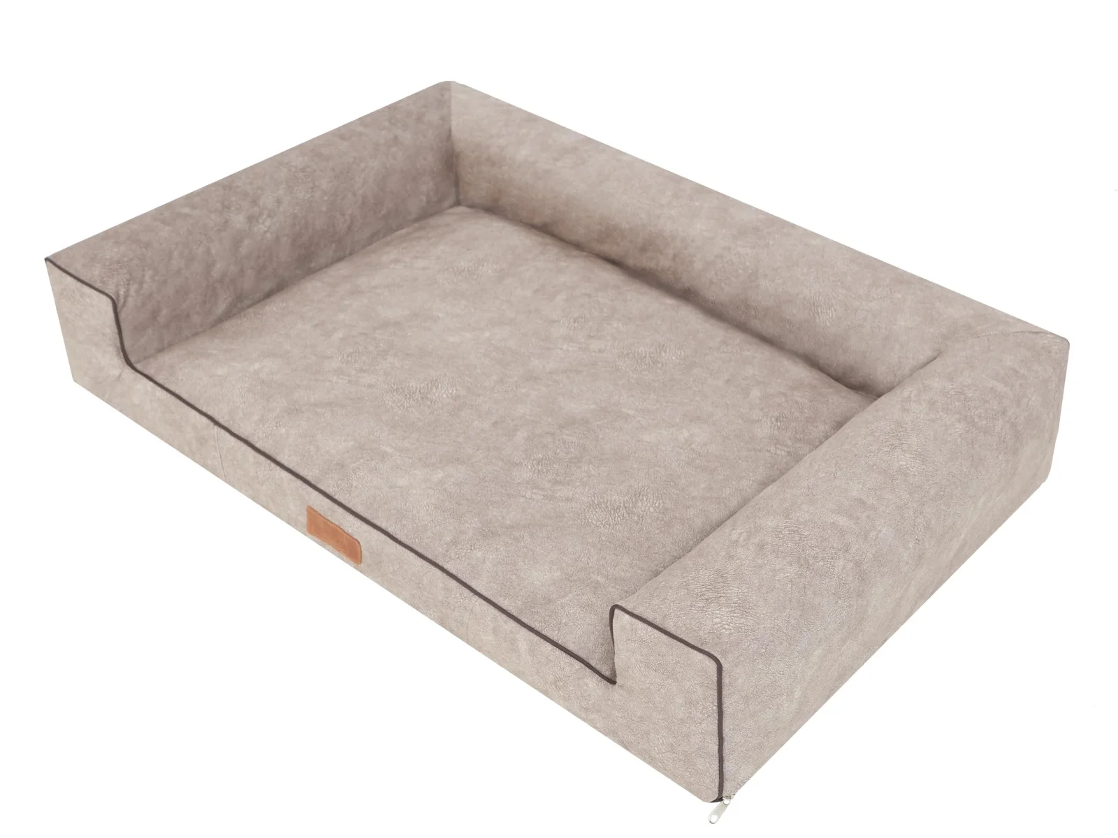 Orthopedische Hondenmand Lounge Bed Misty Taupe - Image 2