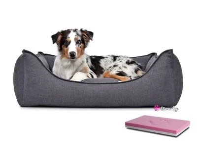 Orthopedische hondenmand Luxery Donkergrijs 110cm