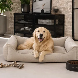 Orthopedische Hondenmand Snobbs Santos Beige