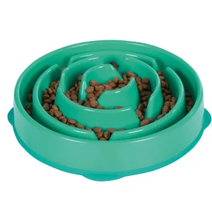 Outward hound Anti- schrokbak - Voerbak - Grijs - 21 cm