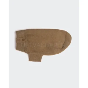 Paikka - Furry Knit Sweater Bruin