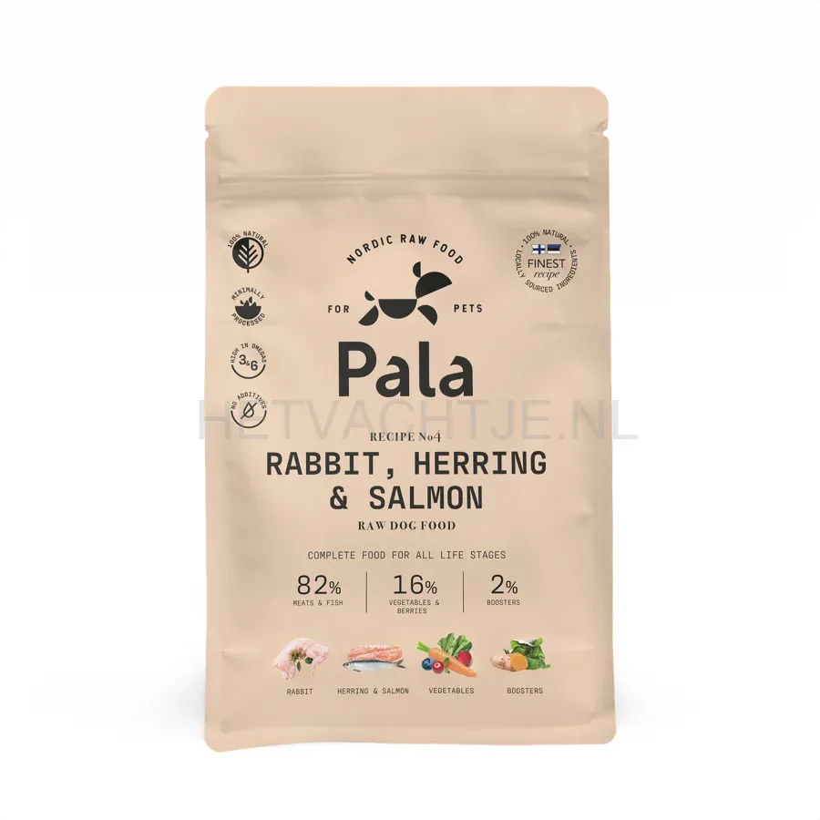 PALA Recept #4 - Konijn, Haring & Zalm