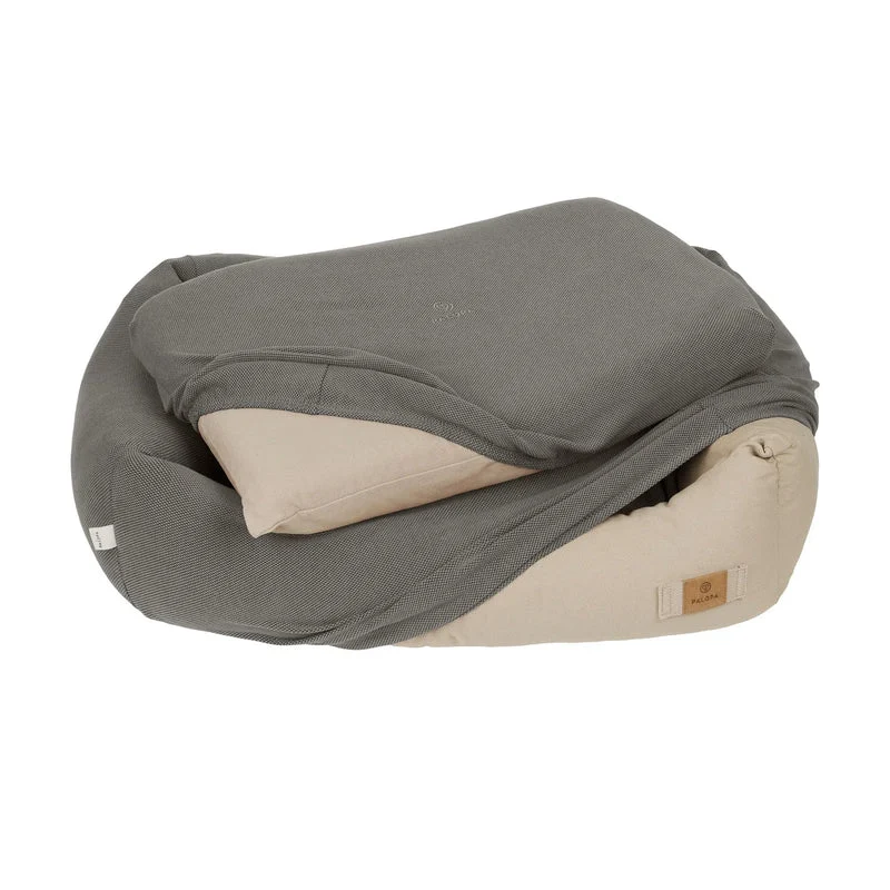 Palopa - Dog bed cover set of 2 Fred anthracite - Image 2