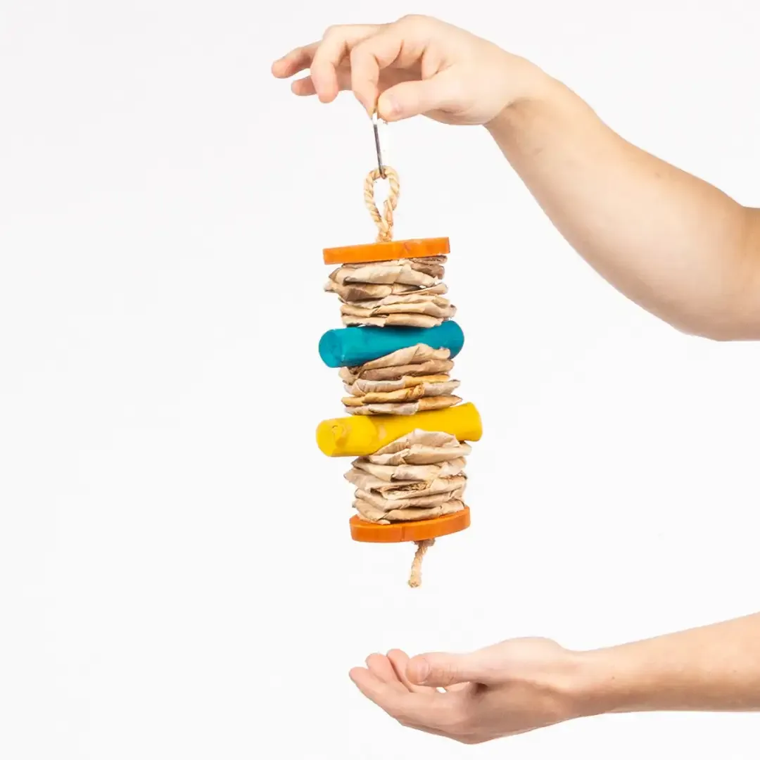 Papegaaien Speelgoed Banana Stack