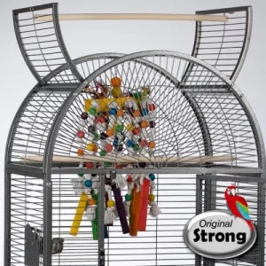 Papegaaienkooi Strong Isa Grijs