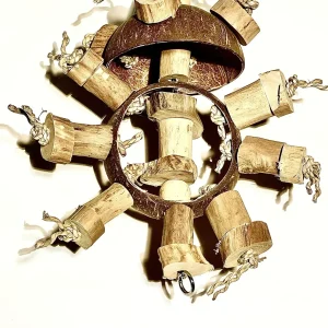 Papegaaienspeelgoed Coco Boat Wheel