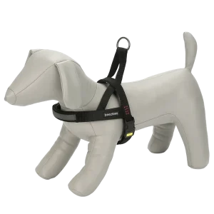 Parinca Premium Hondentuig Zwart 42-53 cm