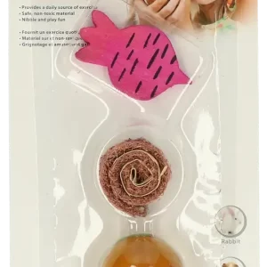 Pawise Wooden Loofah Pretty Toys No2