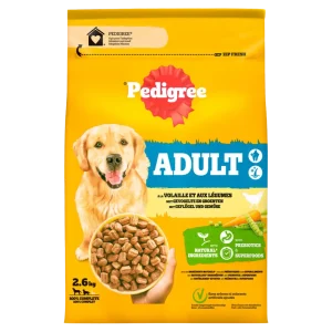 Pedigree Droog Adult Gevogelte en Groenten 2.6 kg