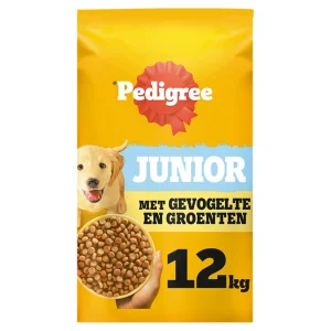 Pedigree Junior met gevogelte en groenten hondenvoer