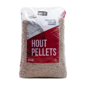 Pelfin Premium Quality - Houtpellets - Bruin - 12,5 Kilogram - 84 Stuks