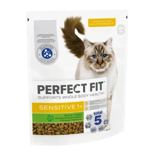 Perfect Fit Sensitive Kalkoen Kattenvoeding 1.4 kg