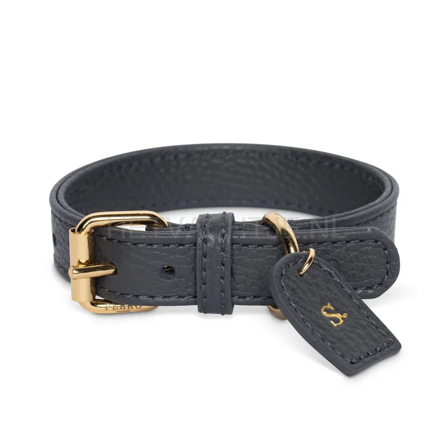 PERRO COLLECTION - Donker Grijs Halsband