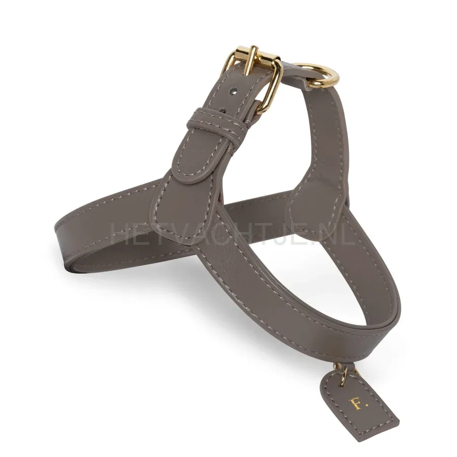 PERRO COLLECTION - Taupe Hondentuig