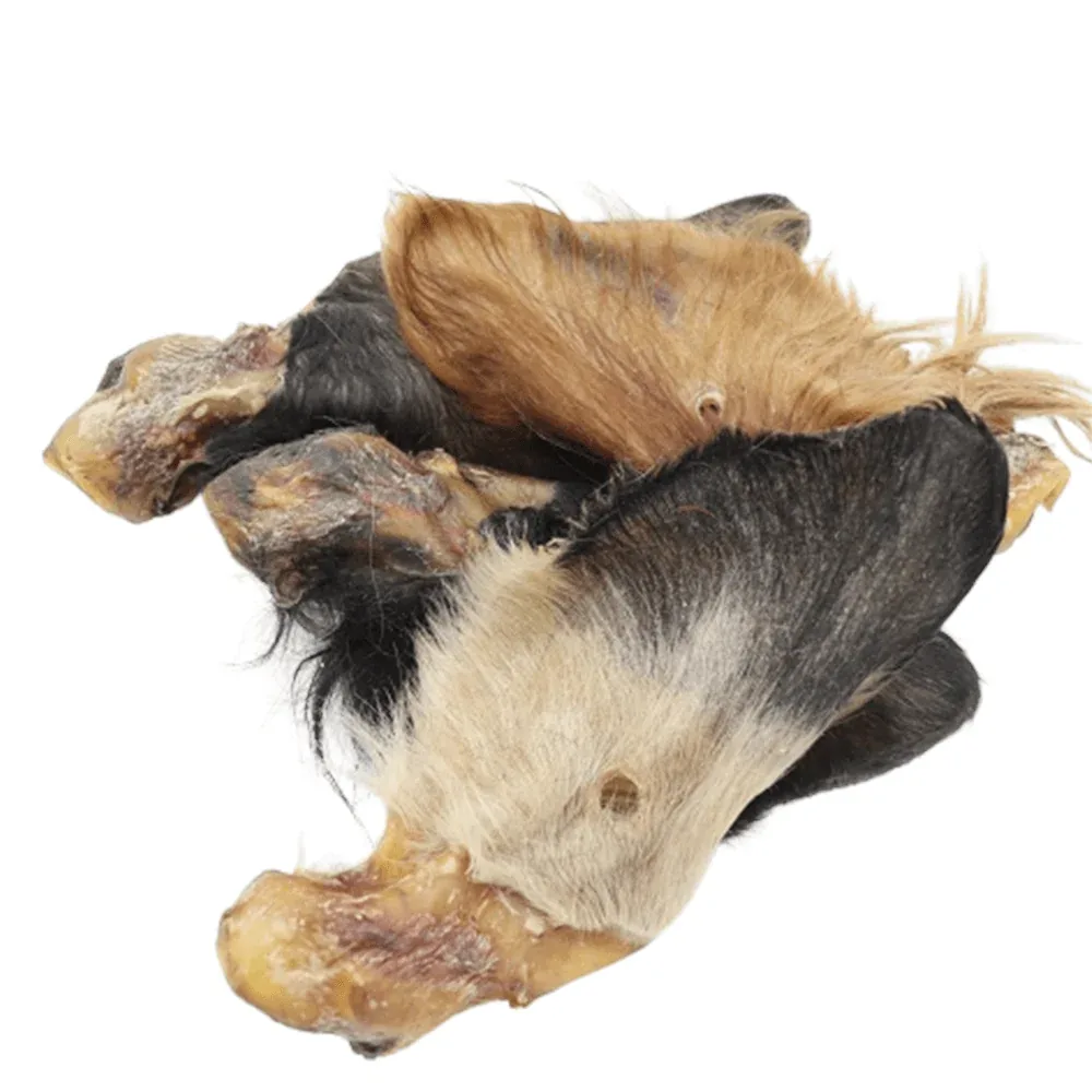 Pet Snack - Buffeloren met Haar - 4 Stuks