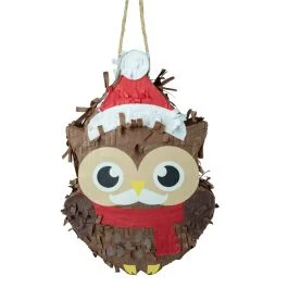 Petlala Christmas Owl Pinata - Interactief - 15x4x35 cm - Interactief - Pets Place