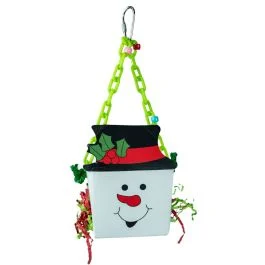 Petlala Snowman Goodie Box - Interactief - 8x8x26,5 cm - Interactief - Pets Place