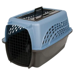 Petmate 2 Door Kennel Blauw S