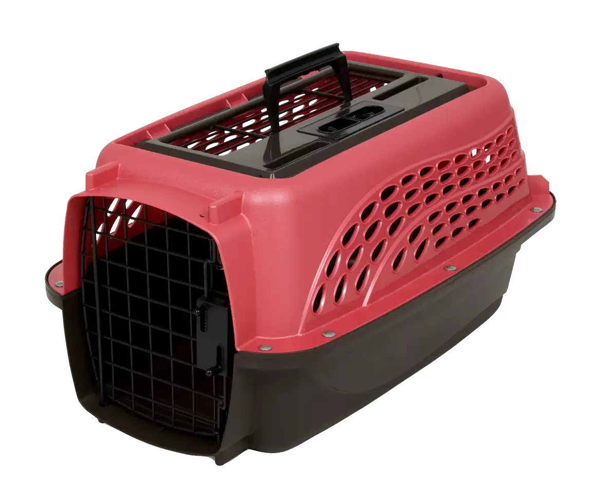 Petmate 2 Door Kennel Roze XS