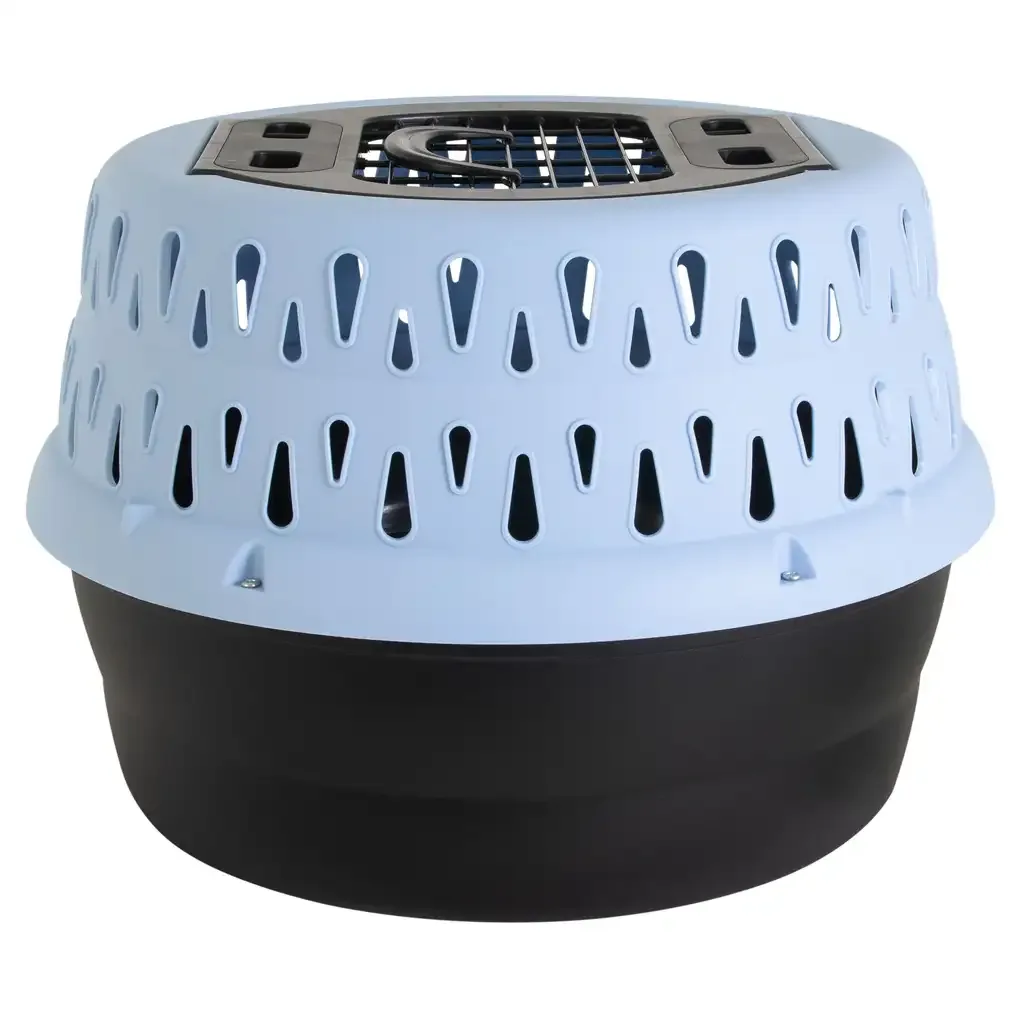 Petmate Get-A-Round Kennel For Cats Blue - Image 2