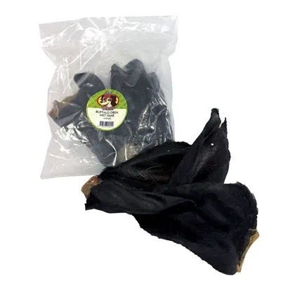 Petsnack Buffalo Oren met Haar 4 St