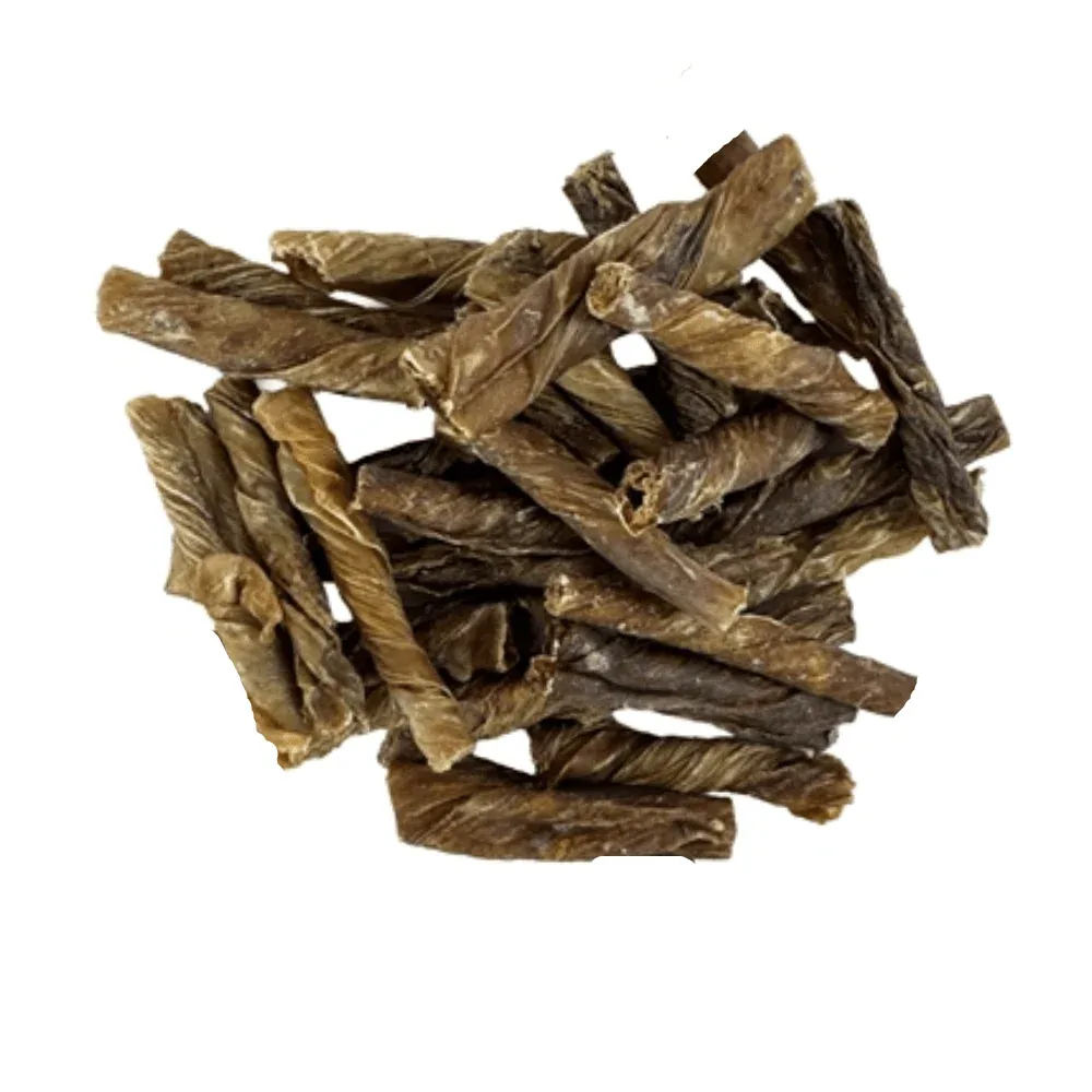 Petsnack - Buffel Twist - 100% Natuurlijk - Kauwsnack- Buffelblaas - 150 gr. - Image 2