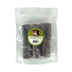 Petsnack - Buffelslurf - Gevuld - 100% Natuurlijk - Kauwsnack - 15cm - 3 stuks