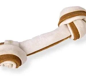 Petsnack Duoknoop met Semi Moist Strip 7 Inch 17,5 cm 5 St